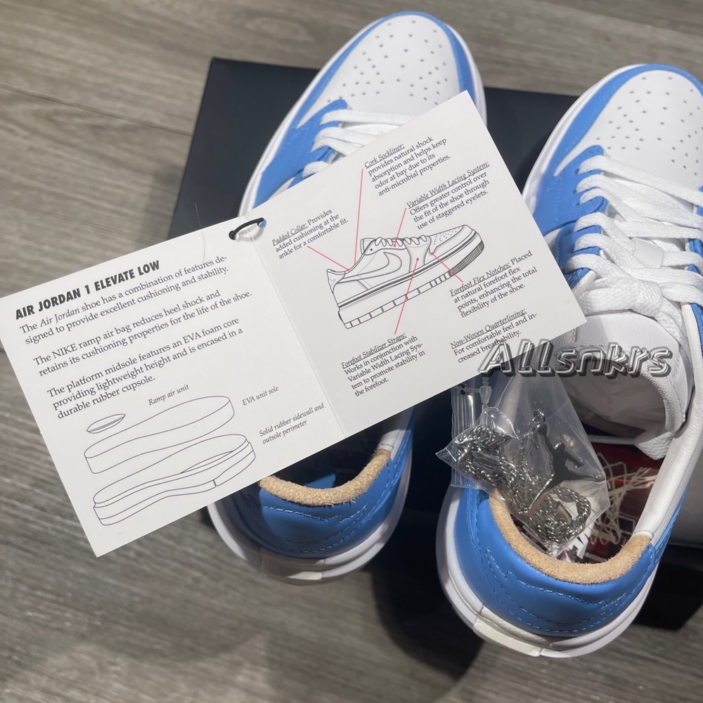 Air Jordan 1 Elevate Low Women’s Platform UNC - Picture 11 of 11